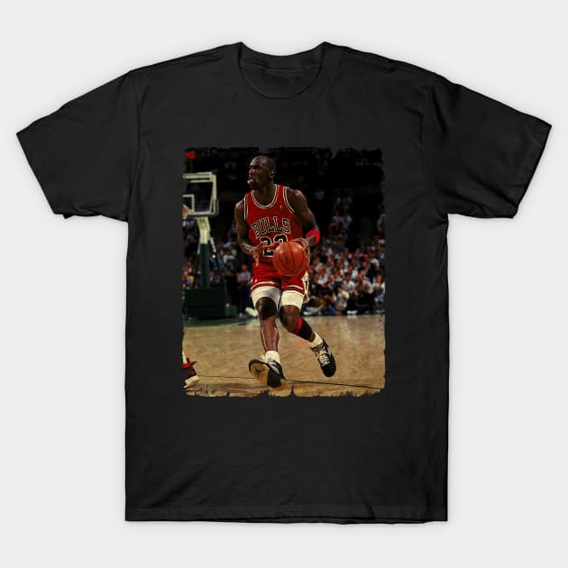 Michael Jordan - Live by The 3, Die by The 3 T-Shirt by Wendyshopart